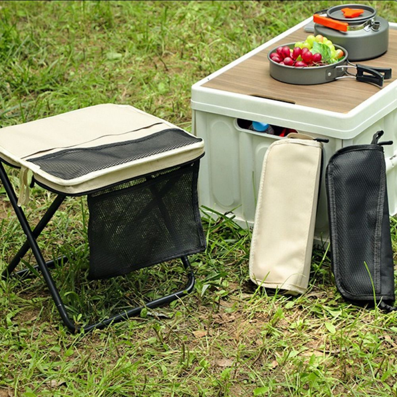 Outdoor Furniture Rocking Chair - Foldable Backpack Stool Portable Lightweight Outdoor