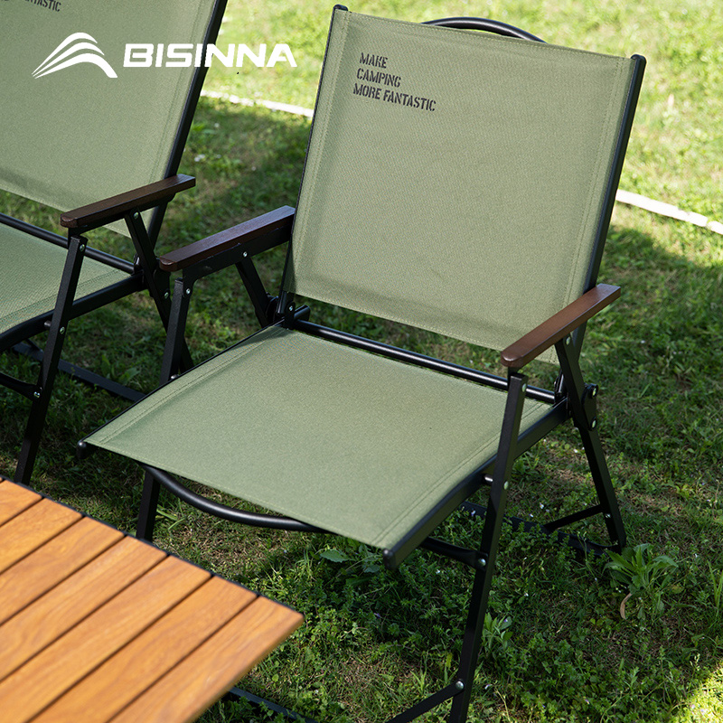 Outdoor Furniture Rocking Chair - BISINNA Outdoor Folding Camping Chair Portable