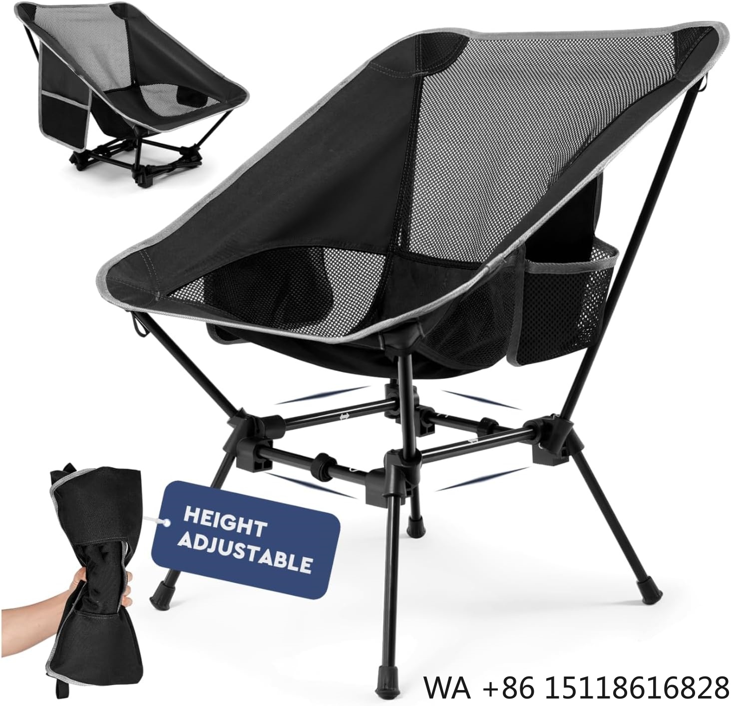 Outdoor Furniture Recliner Set - Lightweight Camping Chair,Camping Chair for Adults,