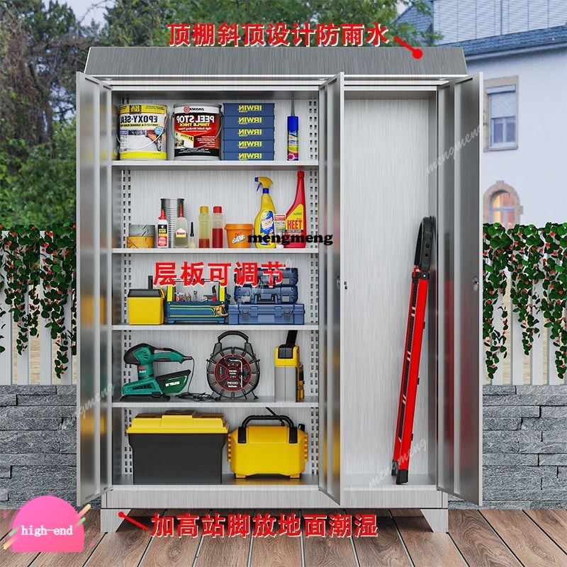 Outdoor Furniture Italian - r134 Italian Stainless Steel Outdoor Storage