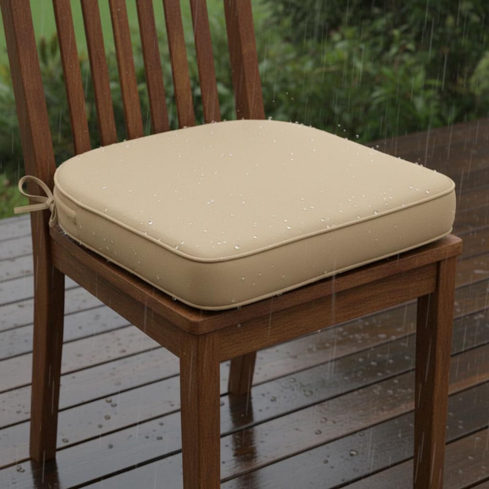Outdoor Furniture Set - Waterproof Patio Seat Pad Supportive Firm