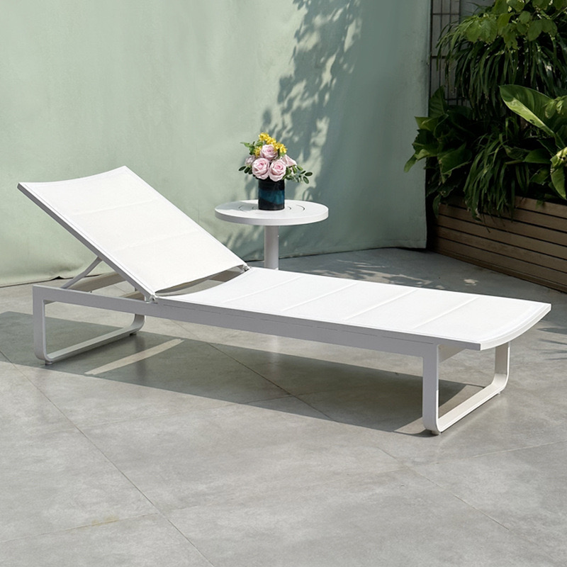 Outdoor Furniture Italian - Italian Luxury Pool Lounge Chair Aluminum