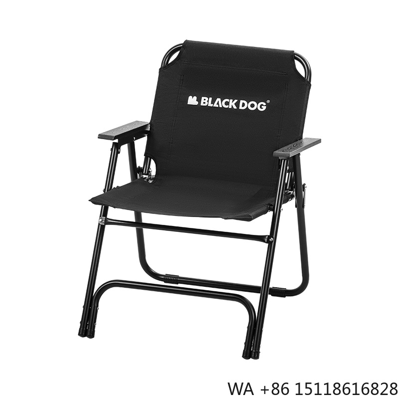 Outdoor Furniture Recliner Set - Black Dog Outdoor Camping Chair Folding