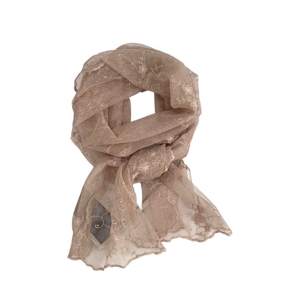 Fashion Long Lace Scarf Breath - Outdoor Furniture Decor ulasan dan harga