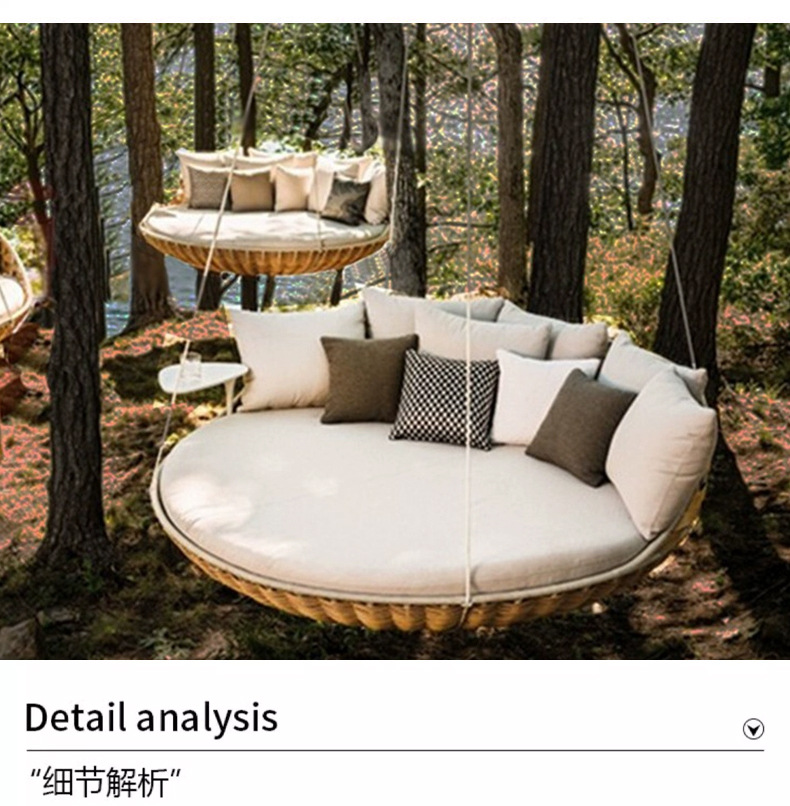 Customizable outdoor villa bed - Outdoor Furniture Recliner Set ulasan dan harga
