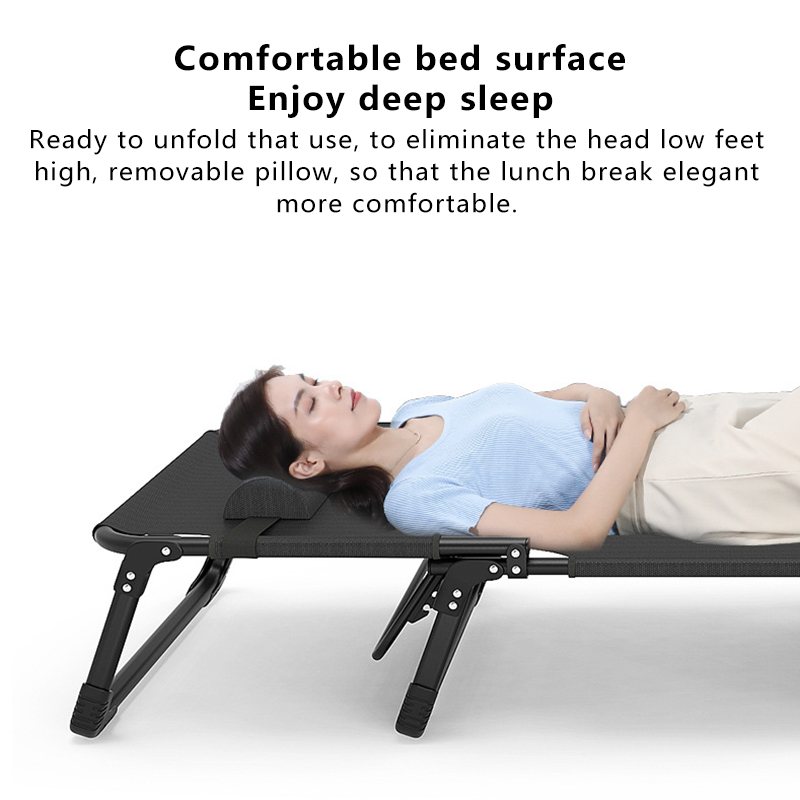 Household Portable Folding Bed - Outdoor Furniture Lounge Set ulasan dan harga