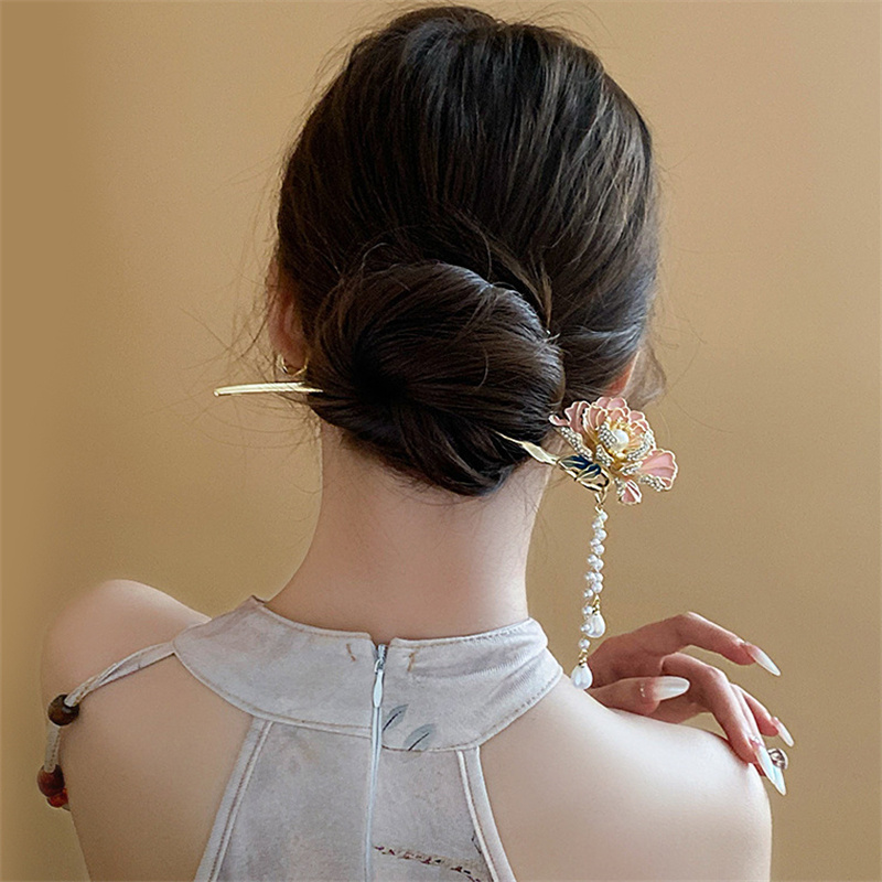 Tassel Hanfu Hair Chopsticks H - Outdoor Furniture Decor ulasan dan harga