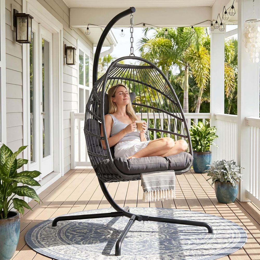 Durable Outdoor Hanging Egg Ch - Hanging Egg Chair ulasan dan harga