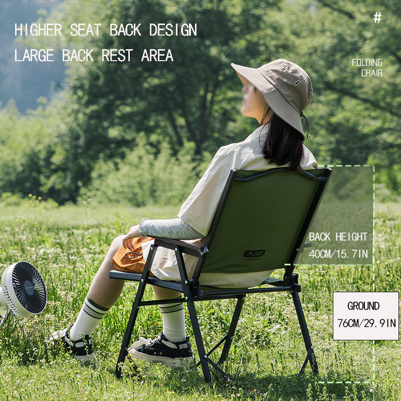 BISINNA Outdoor Folding Campin - Outdoor Furniture Rocking Chair ulasan dan harga
