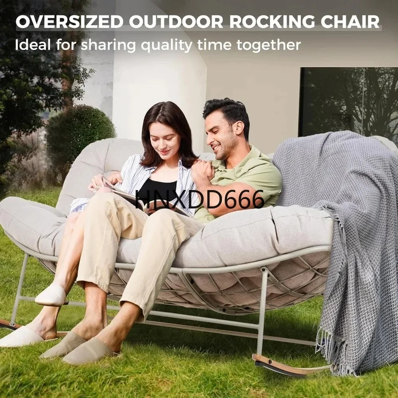 Oversized Outdoor Rocking Chai - Outdoor Furniture Loveseat ulasan dan harga