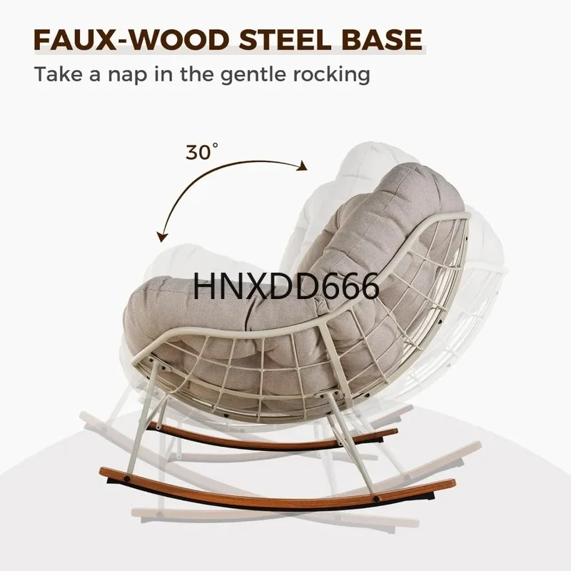 Oversized Outdoor Rocking Chai - Outdoor Furniture Loveseat ulasan dan harga