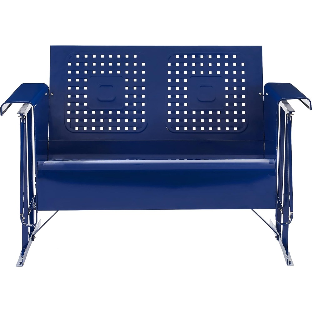 Bates Retro Metal Outdoor Love - Outdoor Furniture Loveseat ulasan dan harga