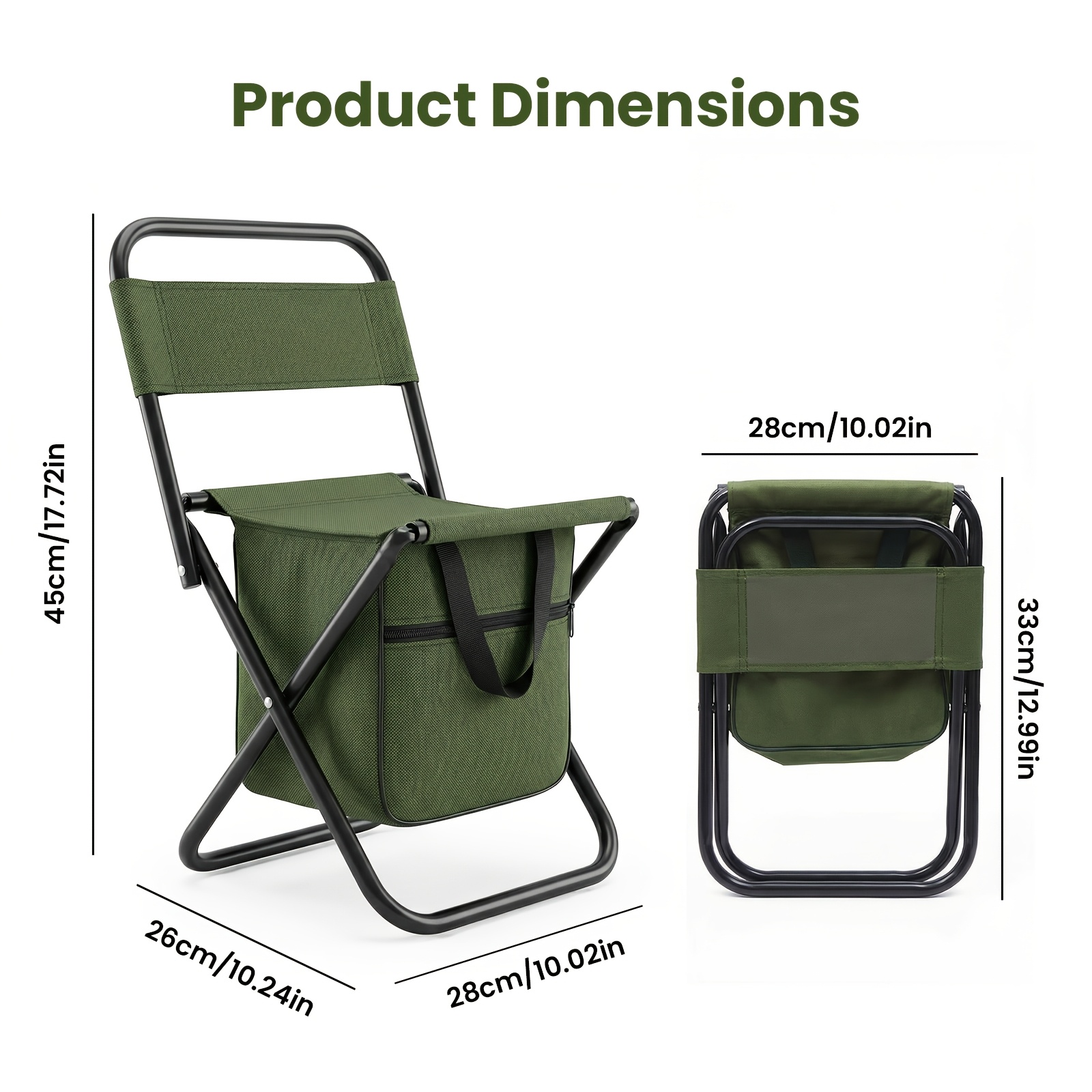2 in 1 Camping Chair with Larg - Outdoor Furniture Rocking Chair ulasan dan harga
