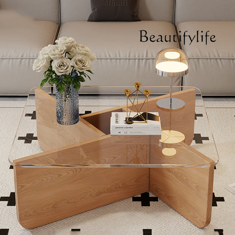 Mechanism Clear Side Table Boo - Outdoor Furniture Italian ulasan dan harga
