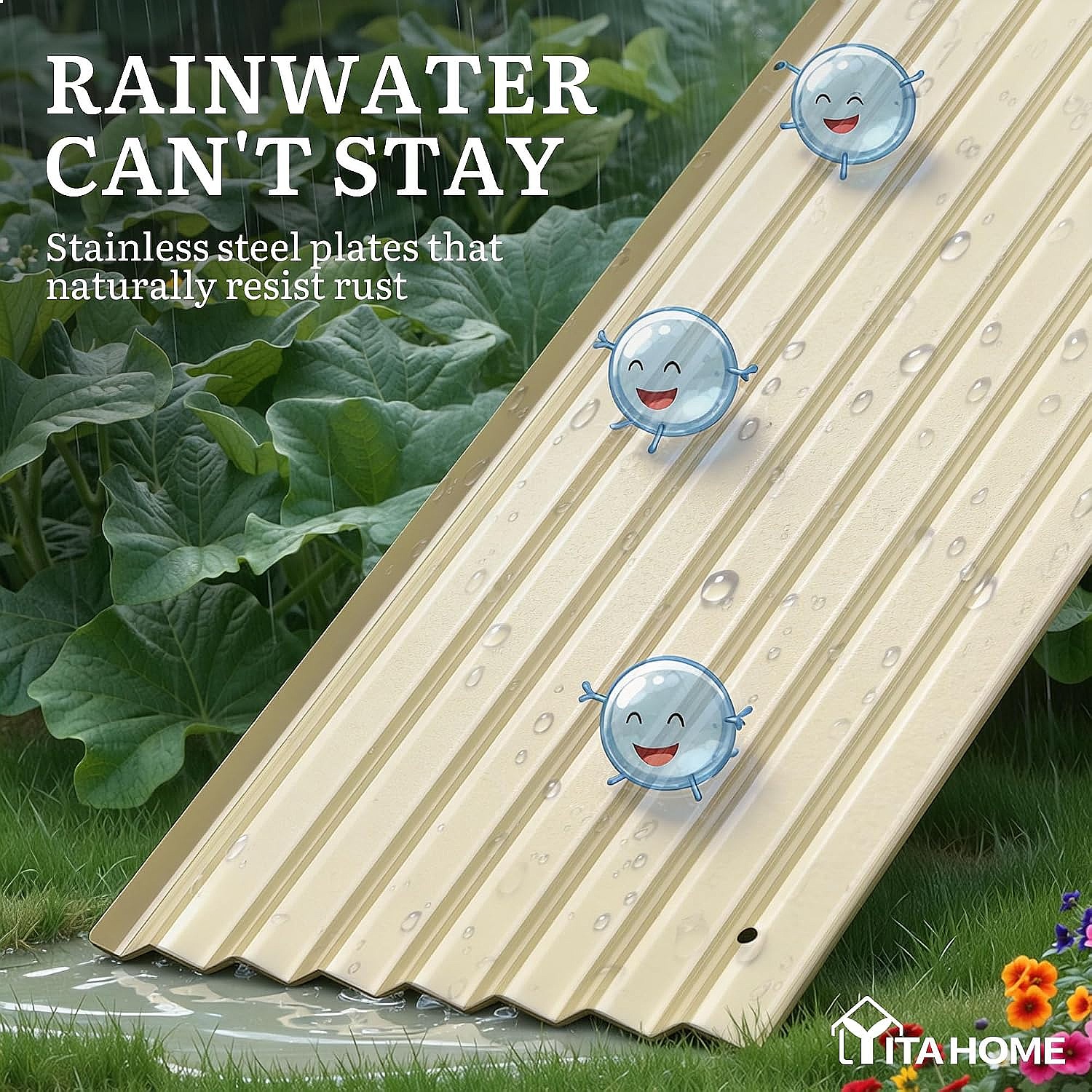 YITAHOME 8x2x2ft Raised Garden - Planter Raised Metal ulasan dan harga