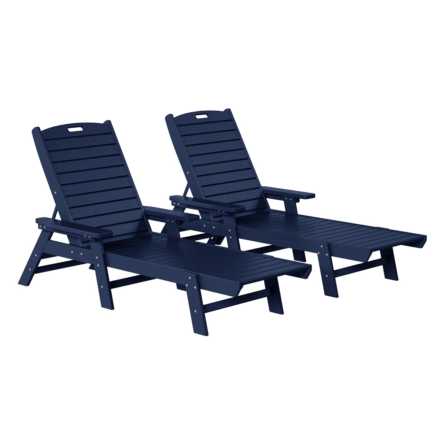 Malibu Poly Reclining Chaise L - Outdoor Furniture Lounge Set ulasan dan harga