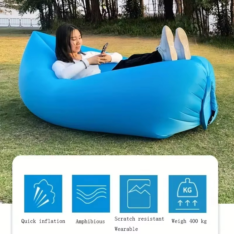 Portable Folding Camping Infla - Outdoor Furniture Lounge Set ulasan dan harga