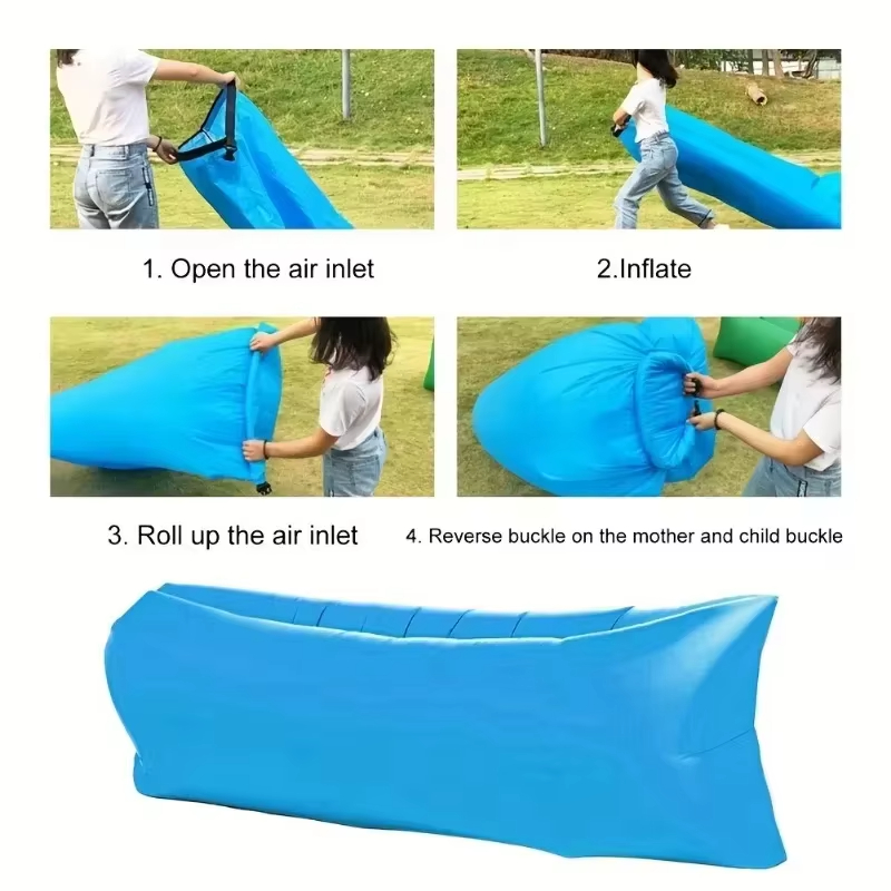 Portable Folding Camping Infla - Outdoor Furniture Lounge Set ulasan dan harga