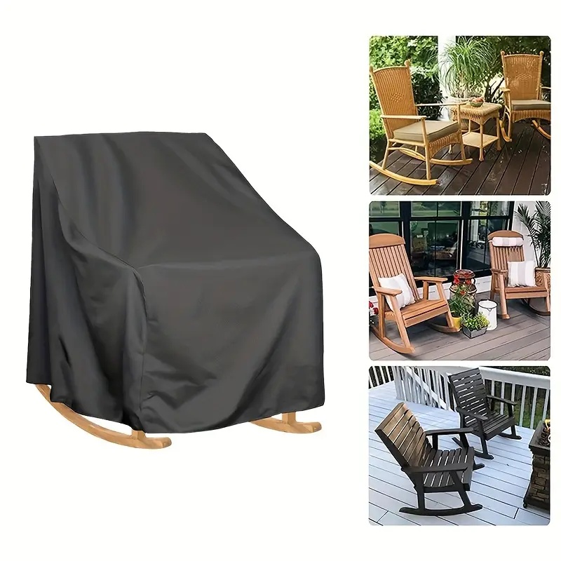 Heavy-Duty Oxford Fabric Outdo - Outdoor Furniture Rocking Chair ulasan dan harga