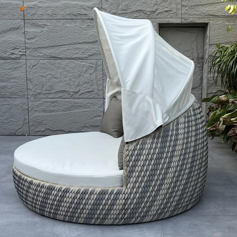 Daybed,Anti-UV Rustproof Round - Outdoor Furniture Lounge Set ulasan dan harga