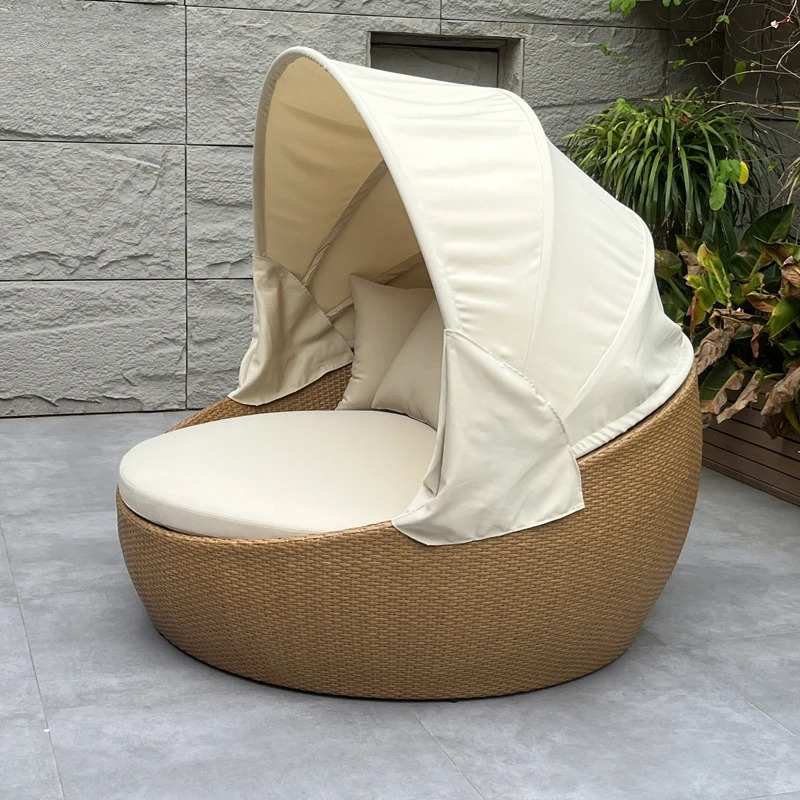Daybed,Anti-UV Rustproof Round - Outdoor Furniture Lounge Set ulasan dan harga