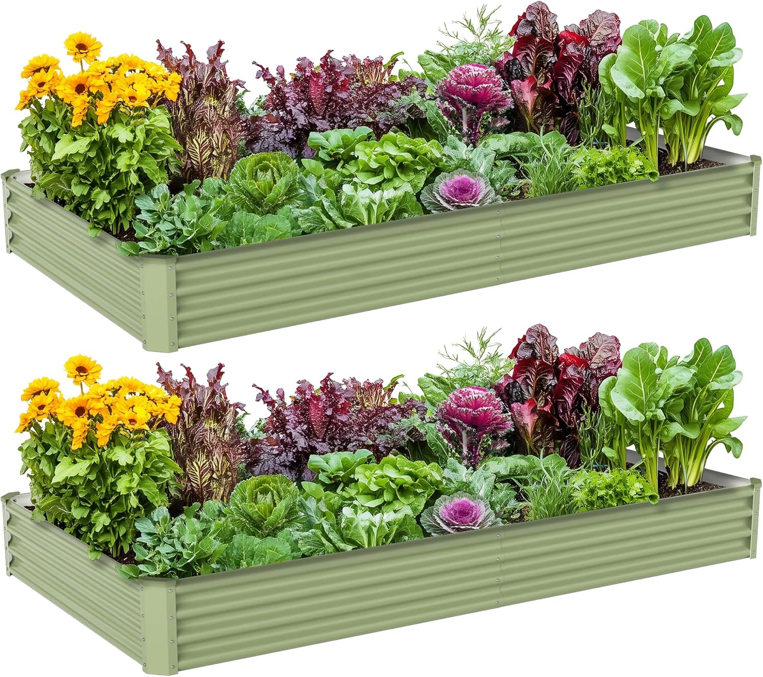 Outdoor Vegetable Gardening Me - Planter Raised Metal ulasan dan harga