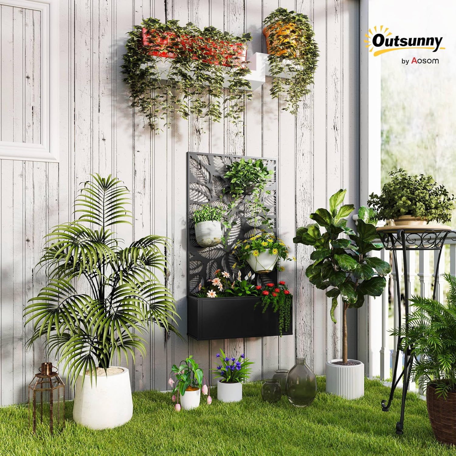 Metal Raised Garden Bed with T - Planter Raised Metal ulasan dan harga