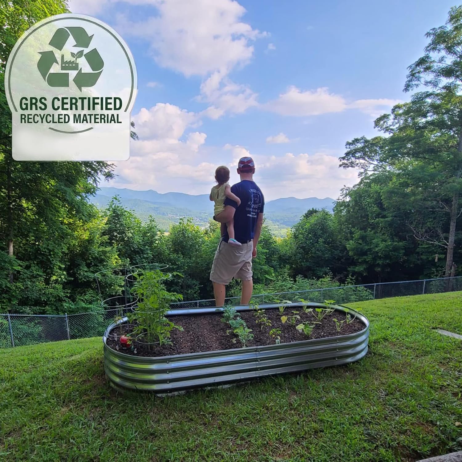 Raised Garden Bed GRS Certifie - Planter Raised Metal ulasan dan harga